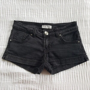 Fashion Women's Denim Black Distressed Jeans Casua